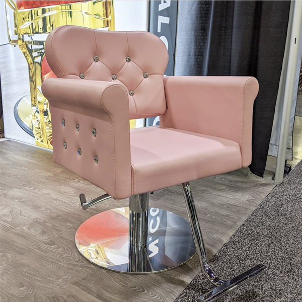 New design Hairdressing Hair Reclining Hydraulic Vintage Shop Furniture Beauty Styling Salon Barber Chair