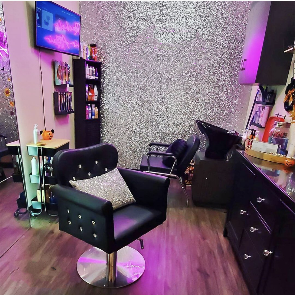 New design Hairdressing Hair Reclining Hydraulic Vintage Shop Furniture Beauty Styling Salon Barber Chair