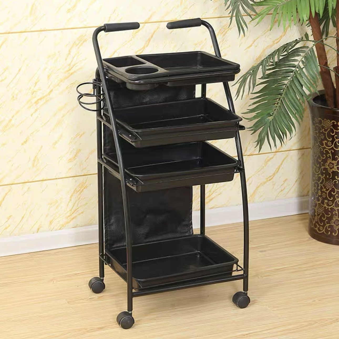 Best Ranking Mobile hair salon styling cart beauty salon tool cart hair salon trolley