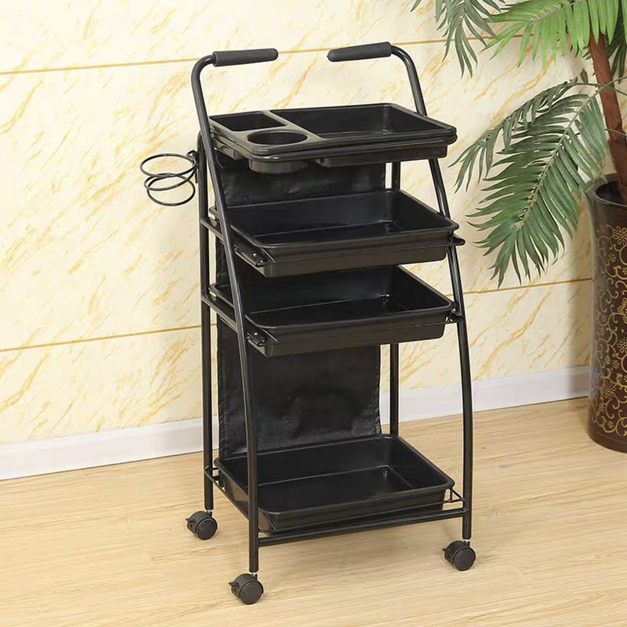 Best Ranking Mobile hair salon styling cart beauty salon tool cart hair salon trolley