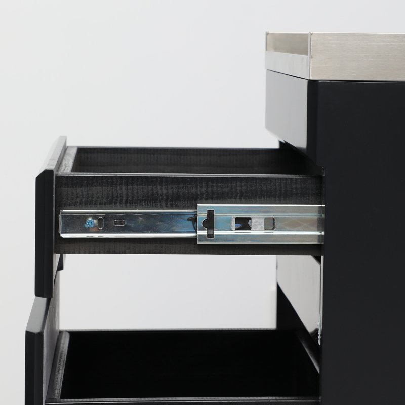 JUESHI Wooden Cabinet For Storing Beauty Tools Salon Equipment Cabinet Factory Beauty Salon Special Tool Cabinet With Light