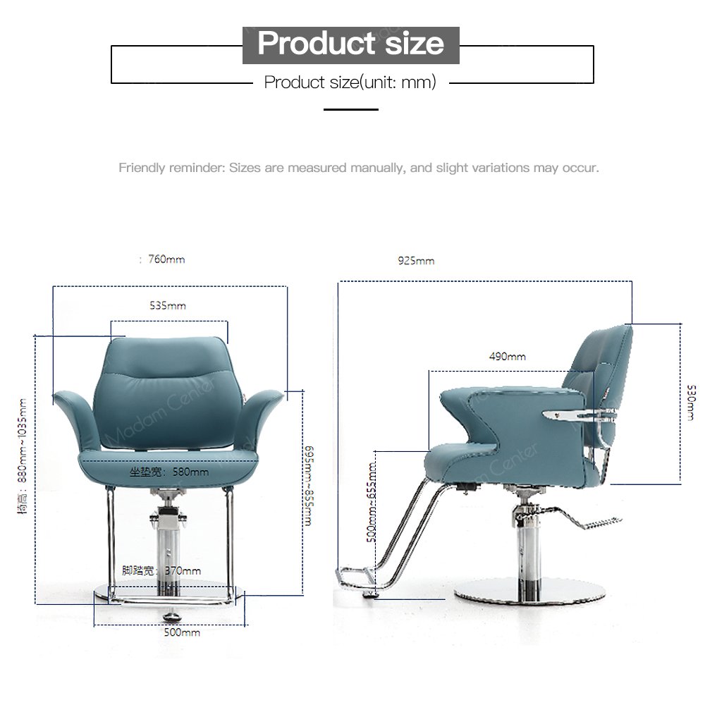 Madamcenter Professional Barber Chair Luxury Baber Chair Barbershop Styling Chair Hair Salon Sillas De Sillones Sillas Barberia