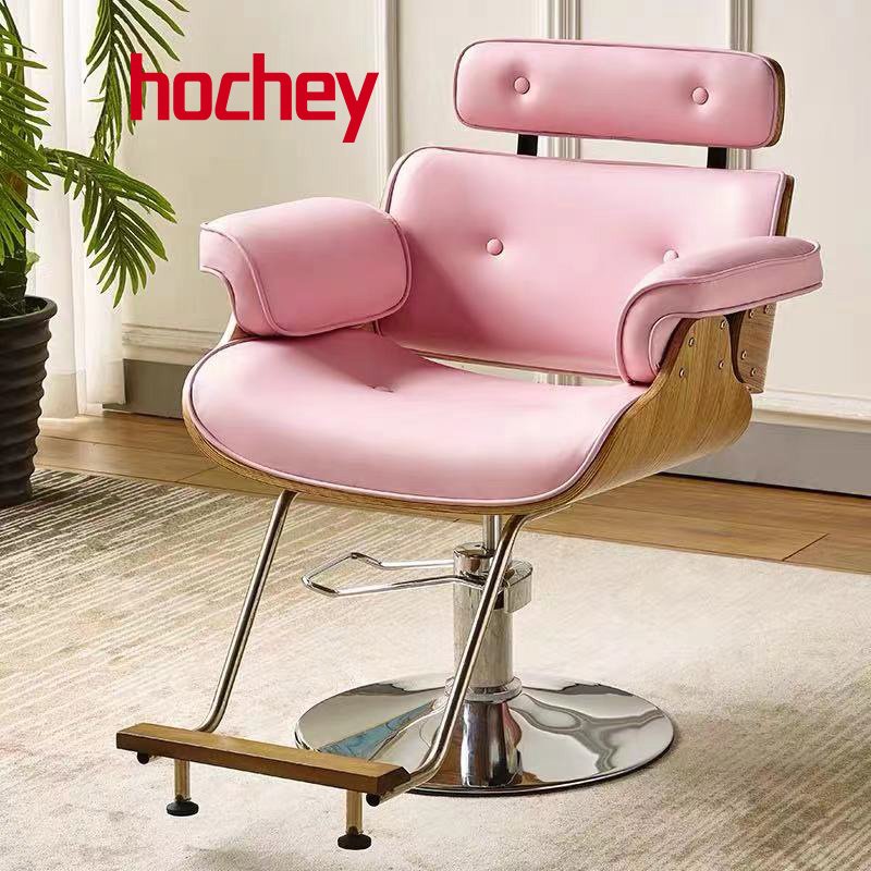 Hochey Medical Barbershop Luxury High Quality Cheap Men'S Shave Hair Salon Chair For Sale