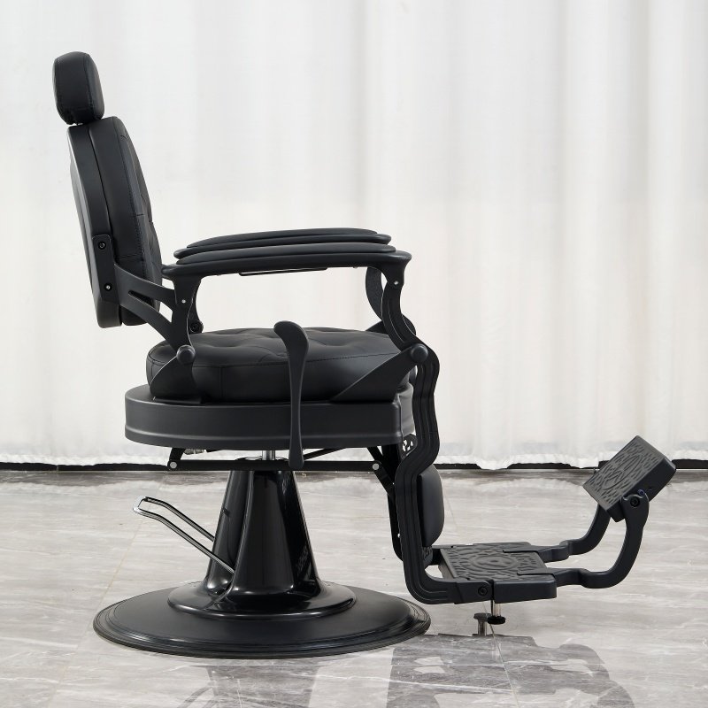 Retro barber special oil head chair salon furniture hair salon style barber chair
