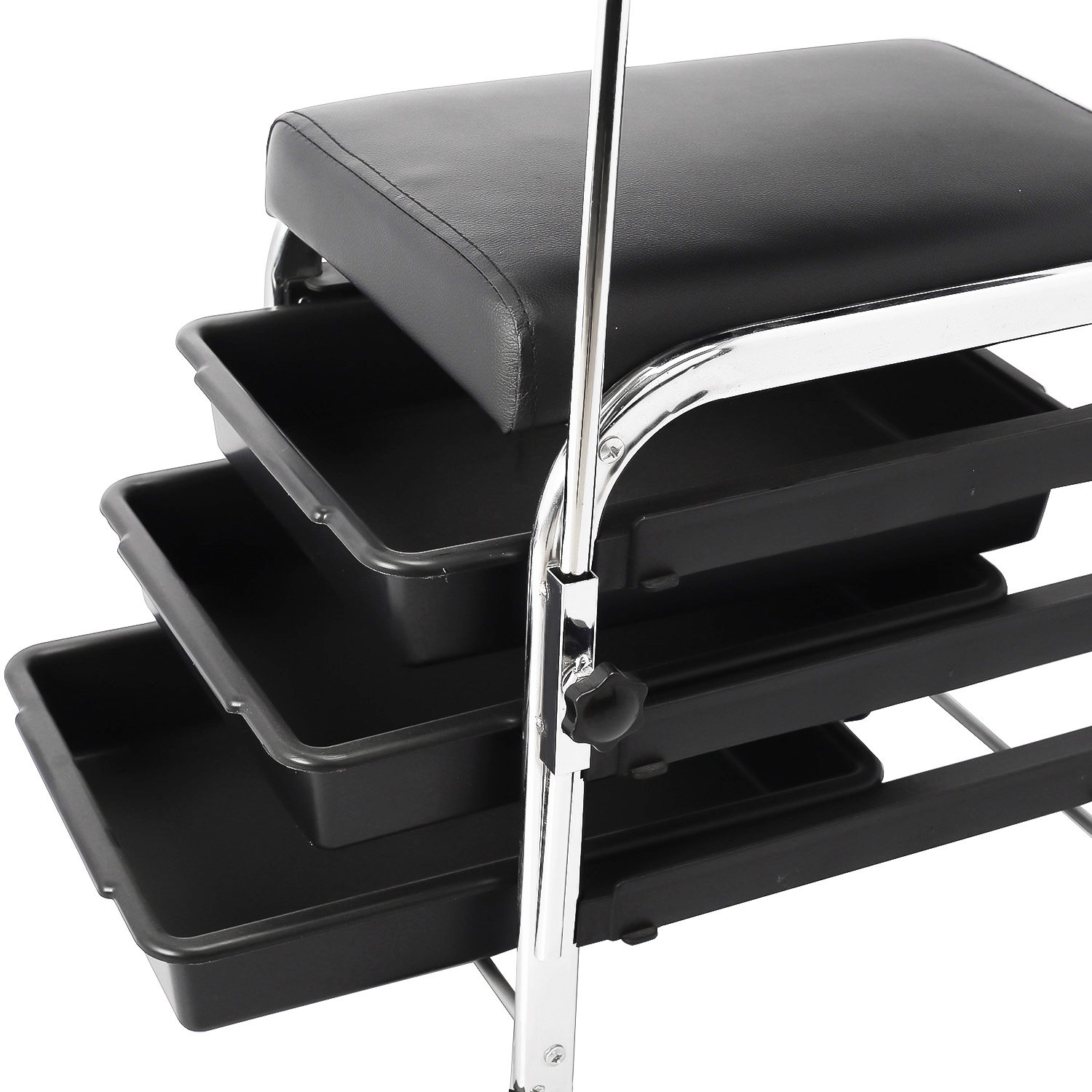 Hot Selling Salon Furniture Drawer Type Spa Pedicure Cart with Tray Manicure Stool Chair for Living Room Manicure Salon Trolley