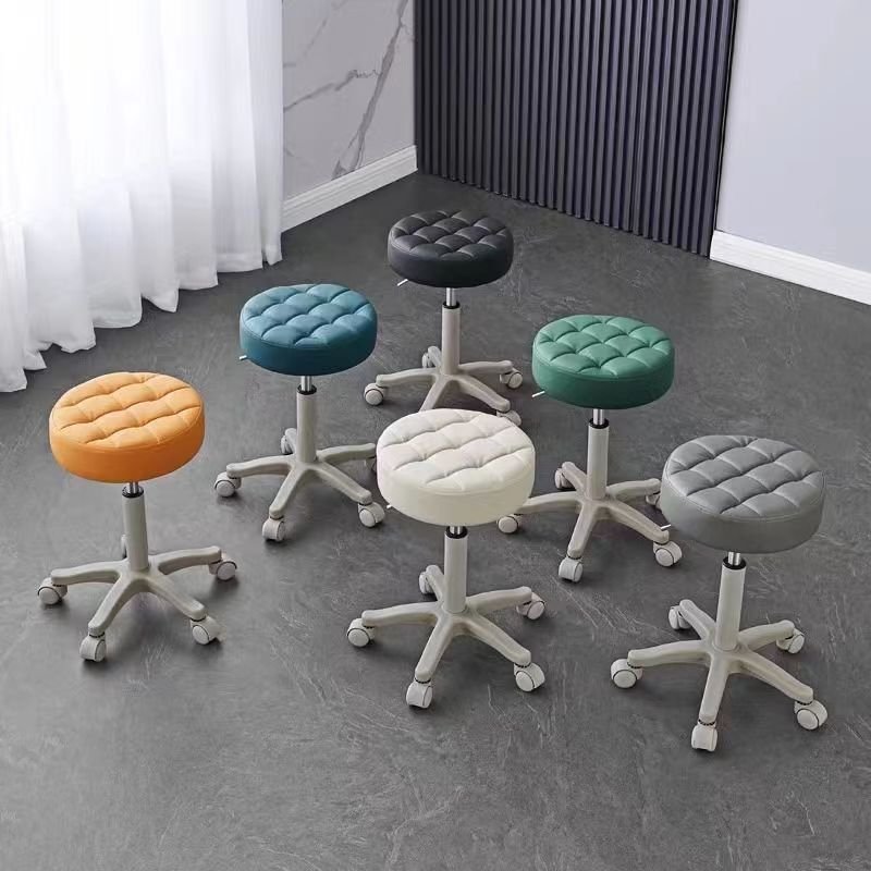 2020 Hot Selling Cheap Universal Wheel Hair Salon Equipment Stool Wholesale Bar Chair