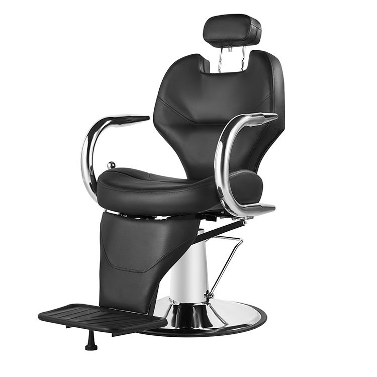 Barbero Cheap Wholesale Beauty Salon Hydraulic Black Leather Duty Barber Chair