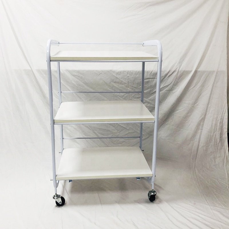 Professional Beauty Salon Trolley With Wood Layer High Quality Salon Trolley with Big Size