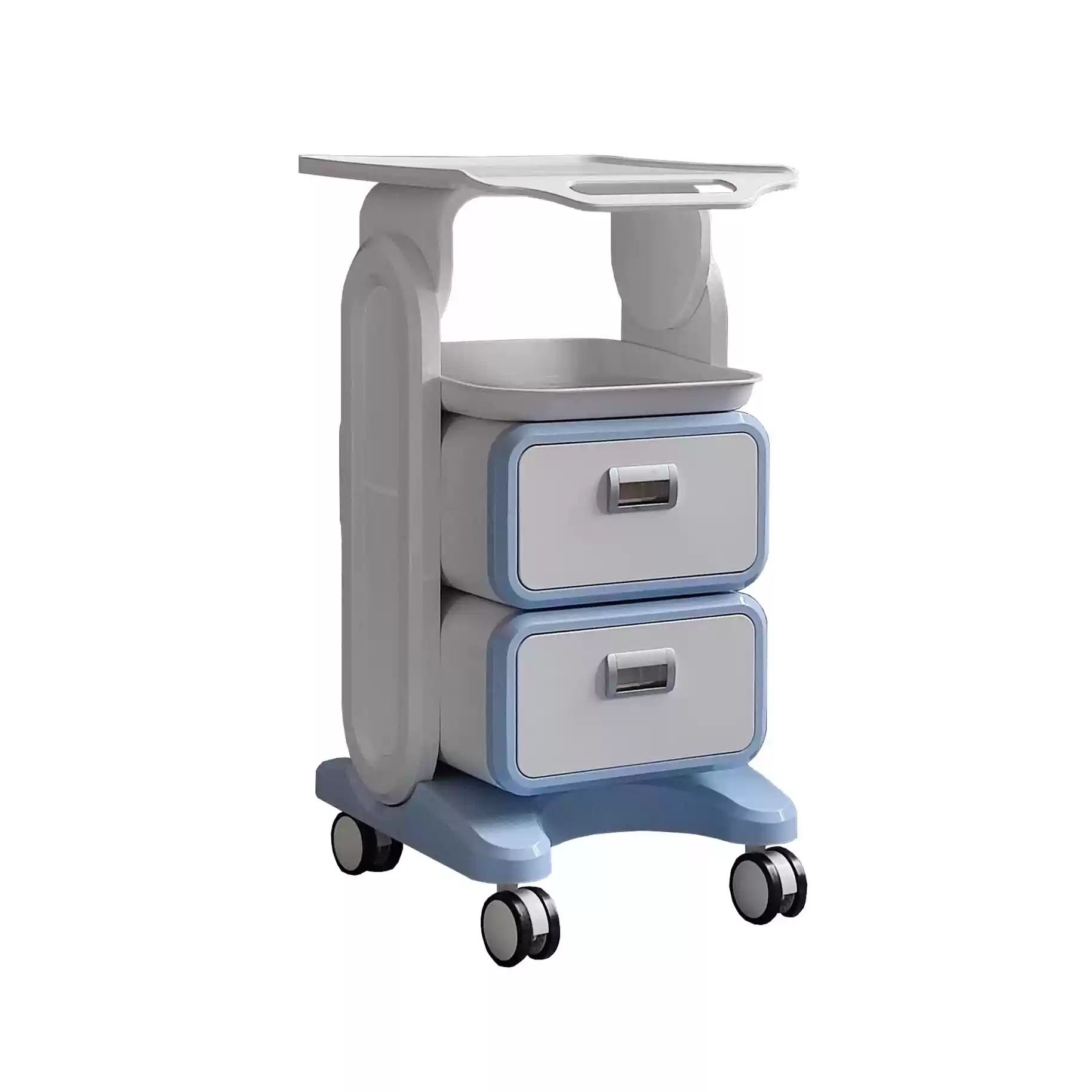 High Quality ABS Mobile Medical Dental Unit Trolley Carts For Dental Clinic Trolley Cart And Beauty Center