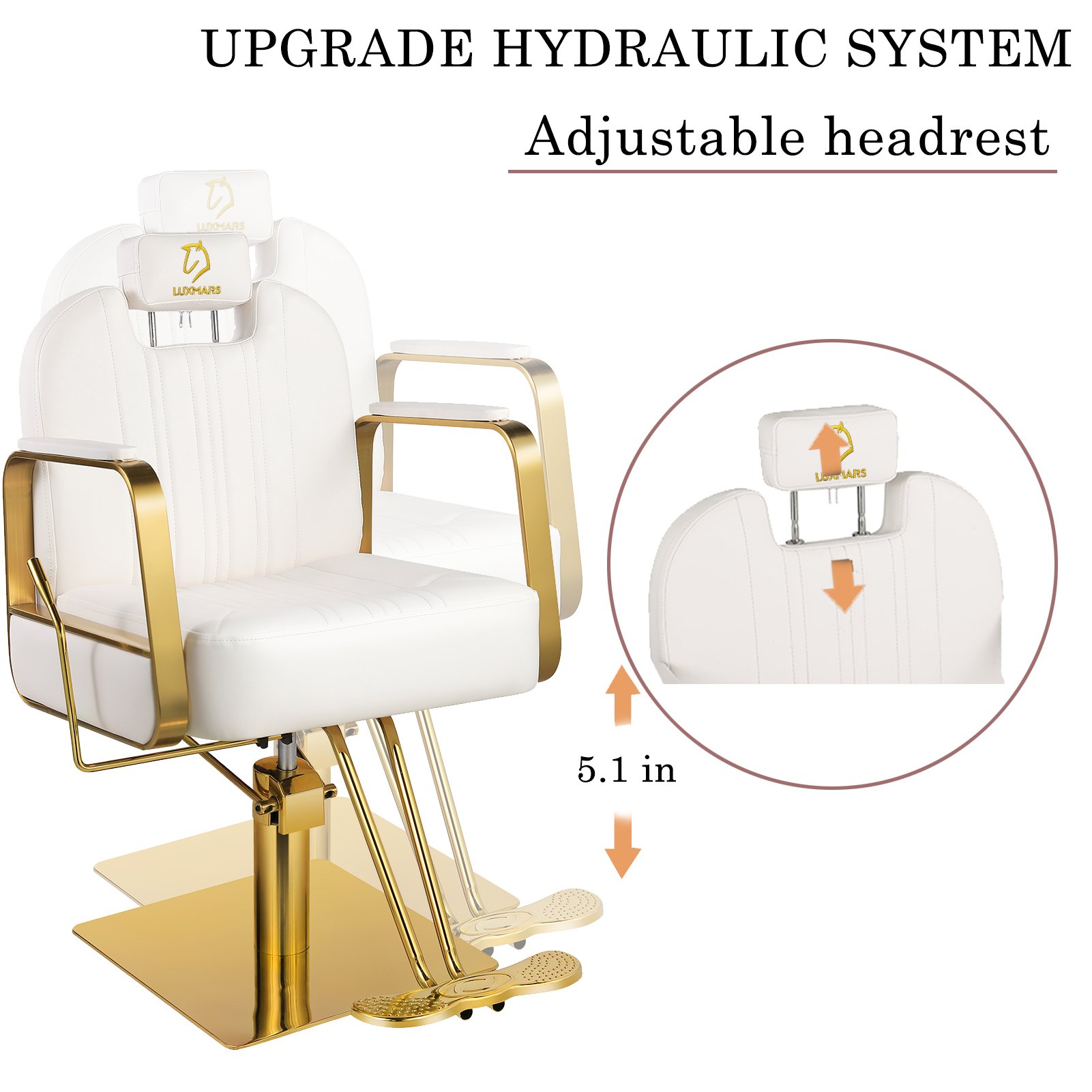 Professional Comfortable Ladies' Styling chair for Salon Styling