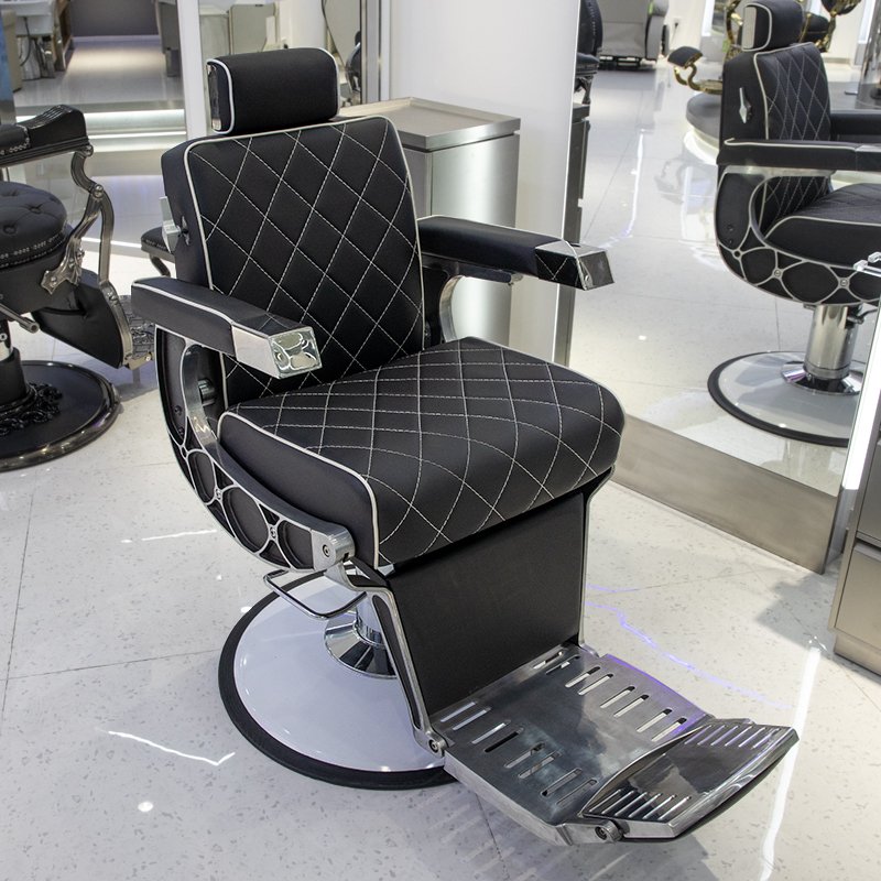 Professional Barber Shop Chair for Haircut Shaving and Styling for Salon Living Room or Outdoor Use for Men