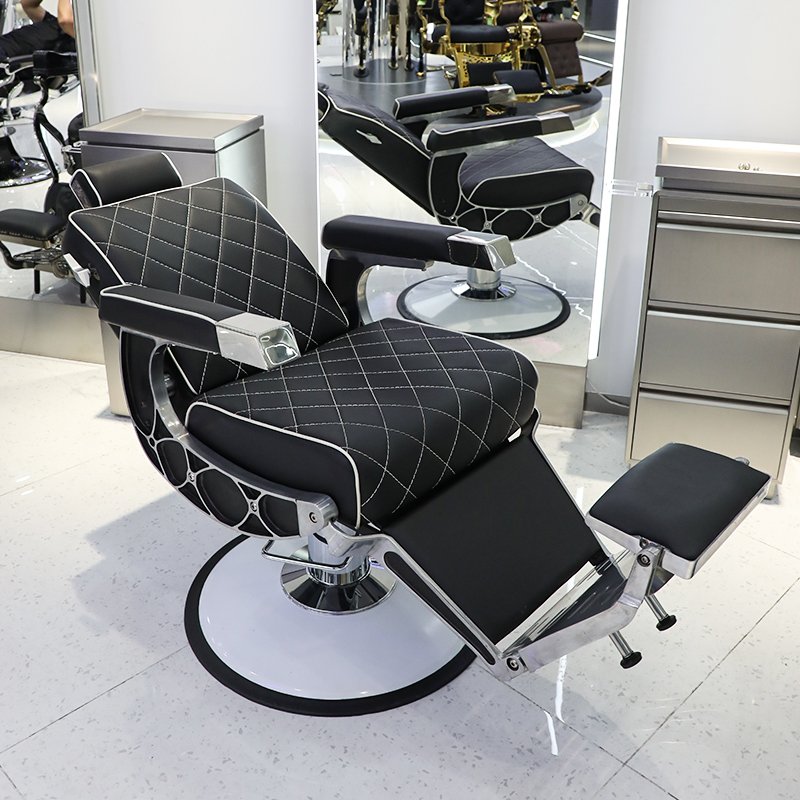 Professional Barber Shop Chair for Haircut Shaving and Styling for Salon Living Room or Outdoor Use for Men
