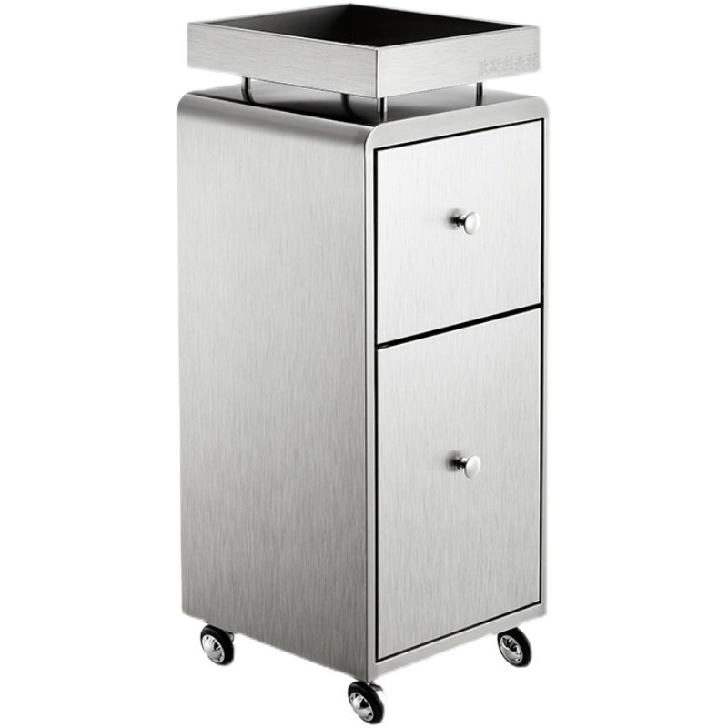 Hot selling salon stainless steel metal high quality cart can be customized color high end luxury trolley