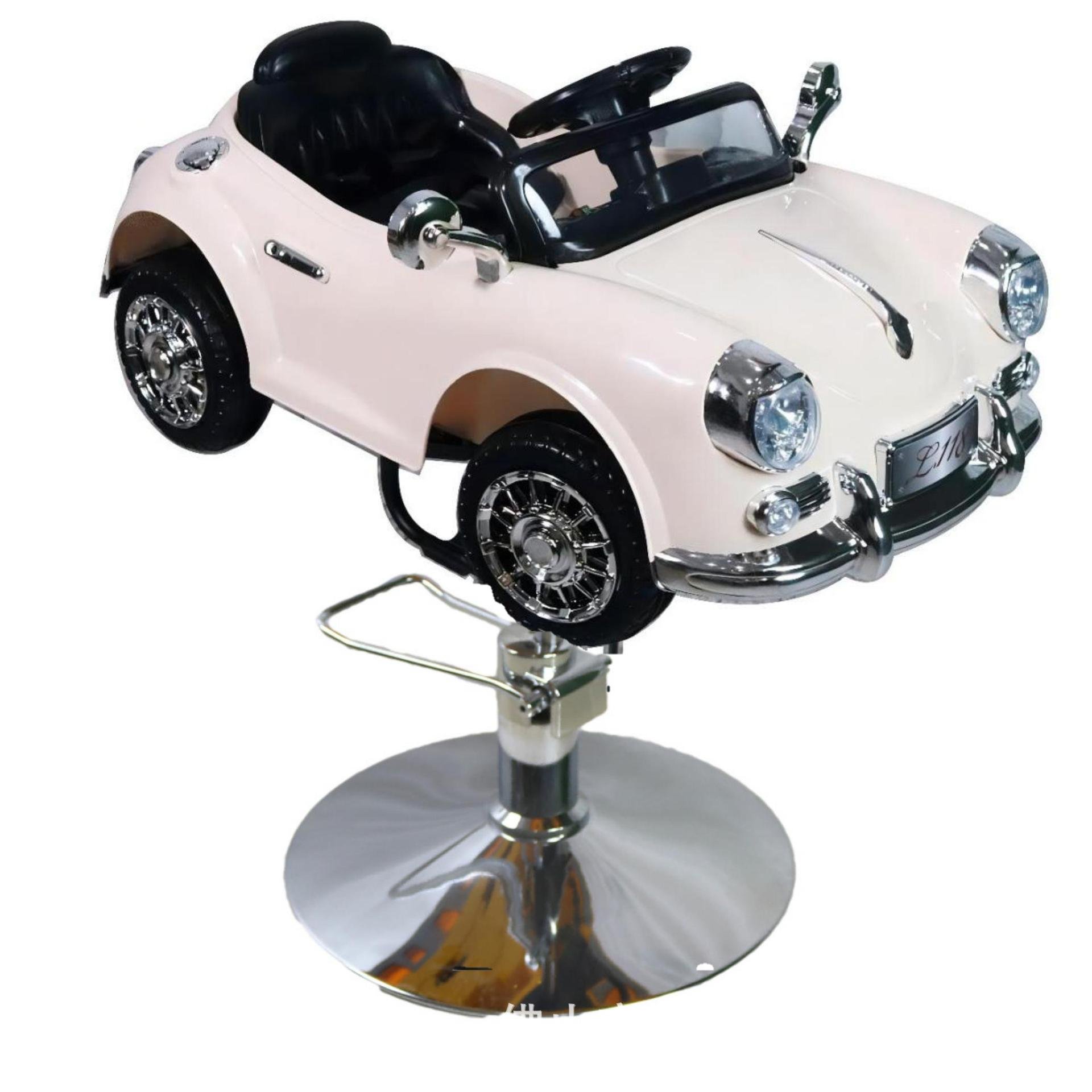 Kids Barber Chairs Car Hairdressing Kids Salon Chair Children Hair Saloon Equipment Set Salon Furniture Synthetic Leather