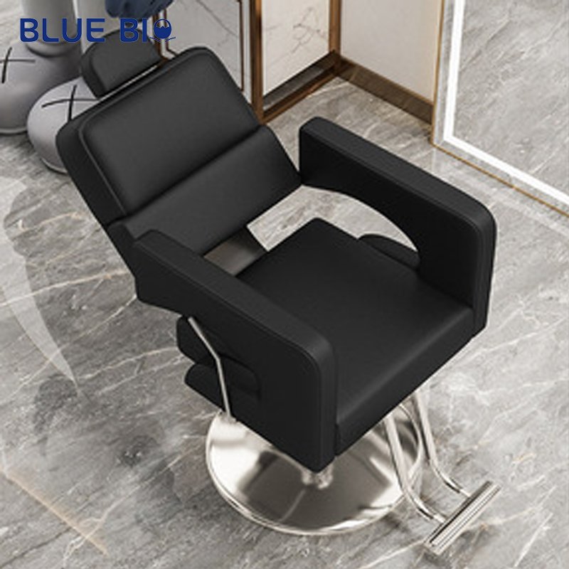 Hot Sale Modern Barber Shop Waiting Chairs Durable Comfortable Reclining Hydraulic Barber Chair