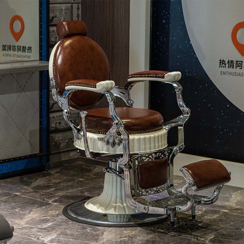 Jincheng Salon Barber Chair Salon Furniture Hydraulic Recumbent Barber Chair Men's Barber Chair Wholesale Price