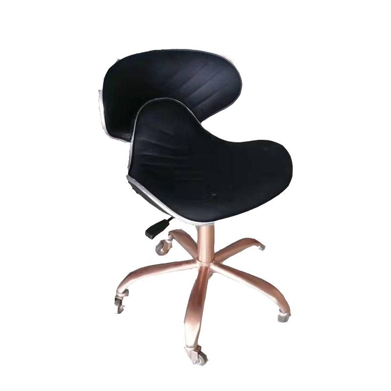 2024 Nail Salon Furniture Modern Luxury Black Gold Pedicure Chair and Manicure Table Set