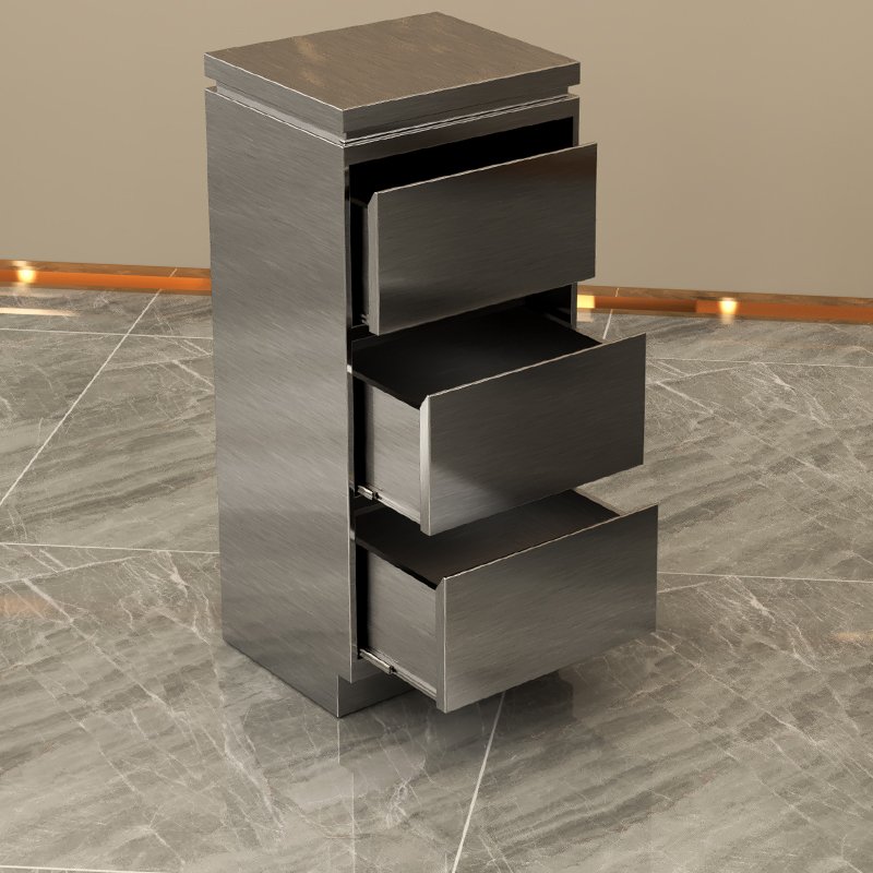 Modern Luxury Beauty Barber Hair Salon Furniture High Quality Cart Metal Salon Trolley
