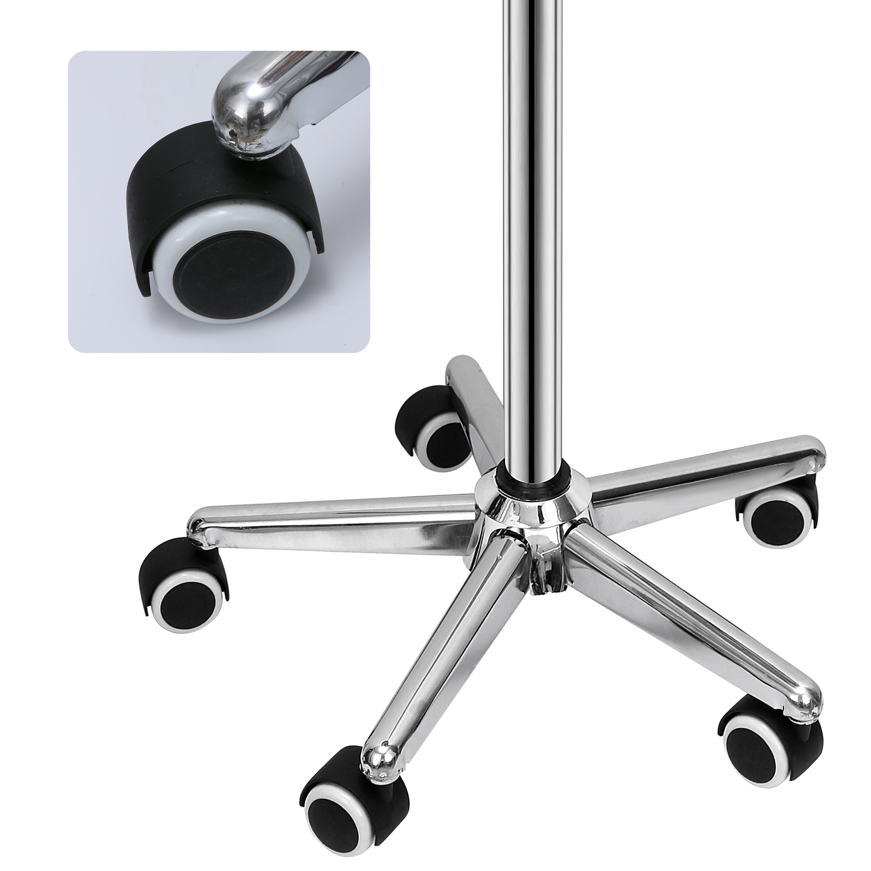 Dyeing Tool Service Cart, Salon Beauty Rolling Trolley Tray Cart,Salon Cart Beauty Trolley with 5 Wheels
