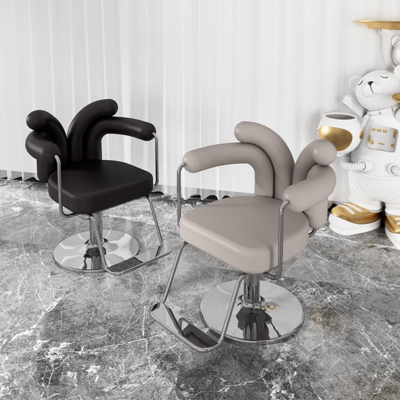 Creative design beauty salon hair cutting chair adjustable height man hair chair barber and homma salon