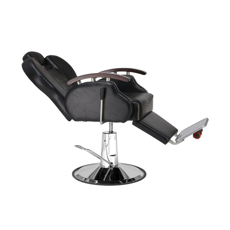 Strongest Salon Equipment Electric Barber Chair with Massage Barber Chairs Beauty Salon Furniture Contemporary Synthetic Leather