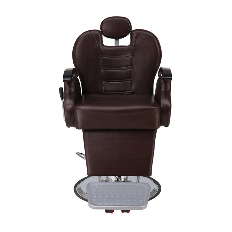 Strongest Salon Equipment Electric Barber Chair with Massage Barber Chairs Beauty Salon Furniture Contemporary Synthetic Leather