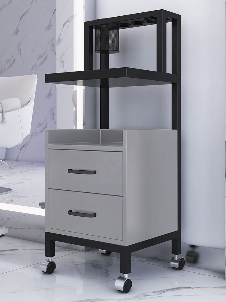Multifunctional Hairdressing Shop Facial Salon SPA White Salon Furniture Beauty Machine Trolley Cart