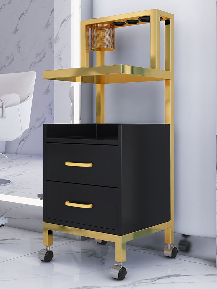 Multifunctional Hairdressing Shop Facial Salon SPA White Salon Furniture Beauty Machine Trolley Cart