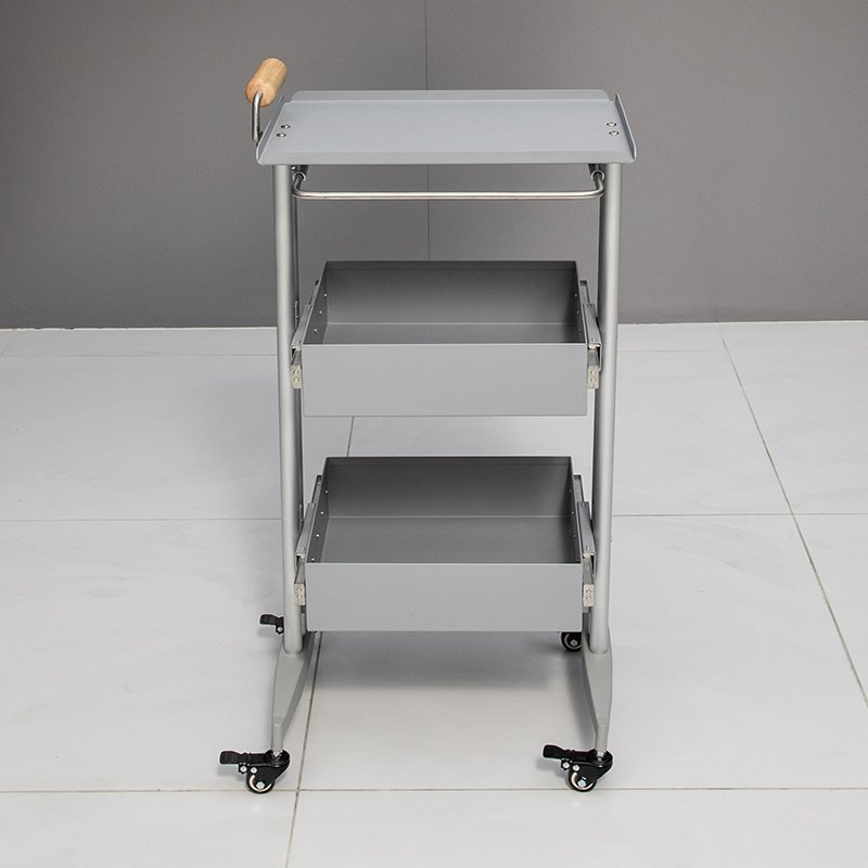 Special wholesale tools cart 3 Tiers Pedicure Spa Nail Shop Beauty Salon Trolley Hairdressing Hair Salon Trolley Cart With