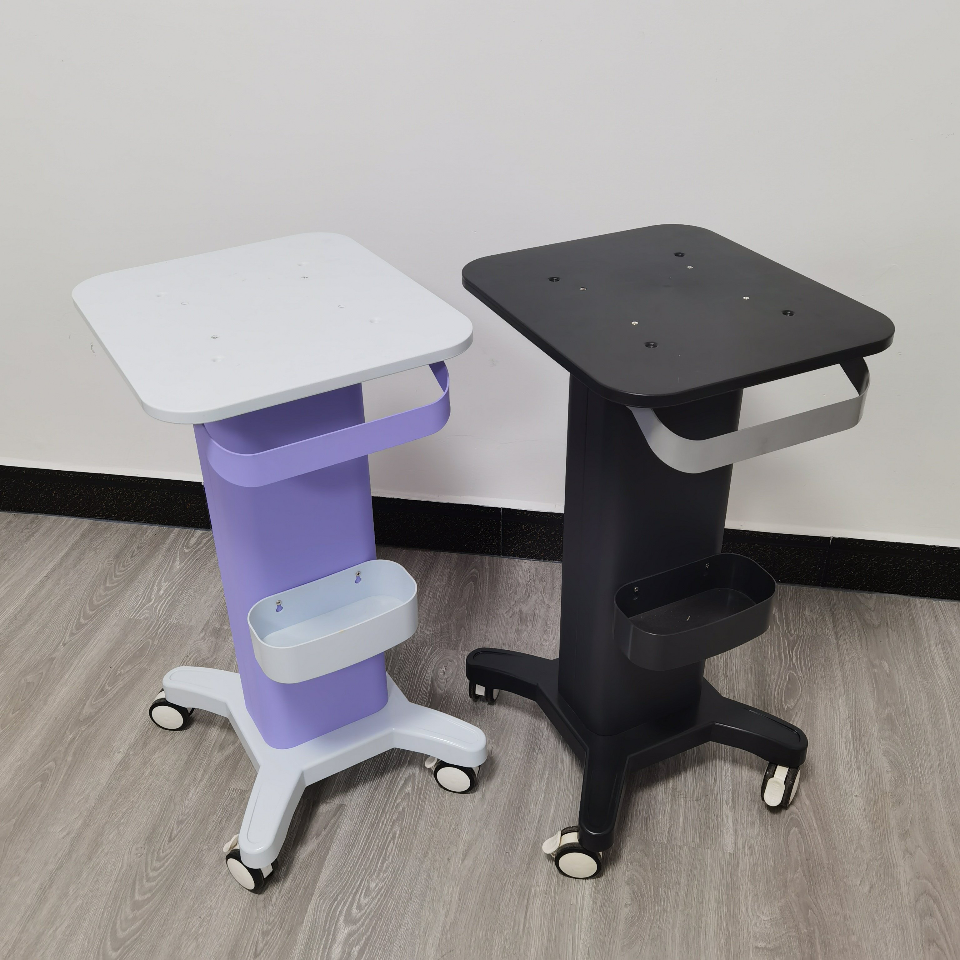 SPA abs beauty machine Black White Purple trolley salon for Facial Beauty Machine Tool