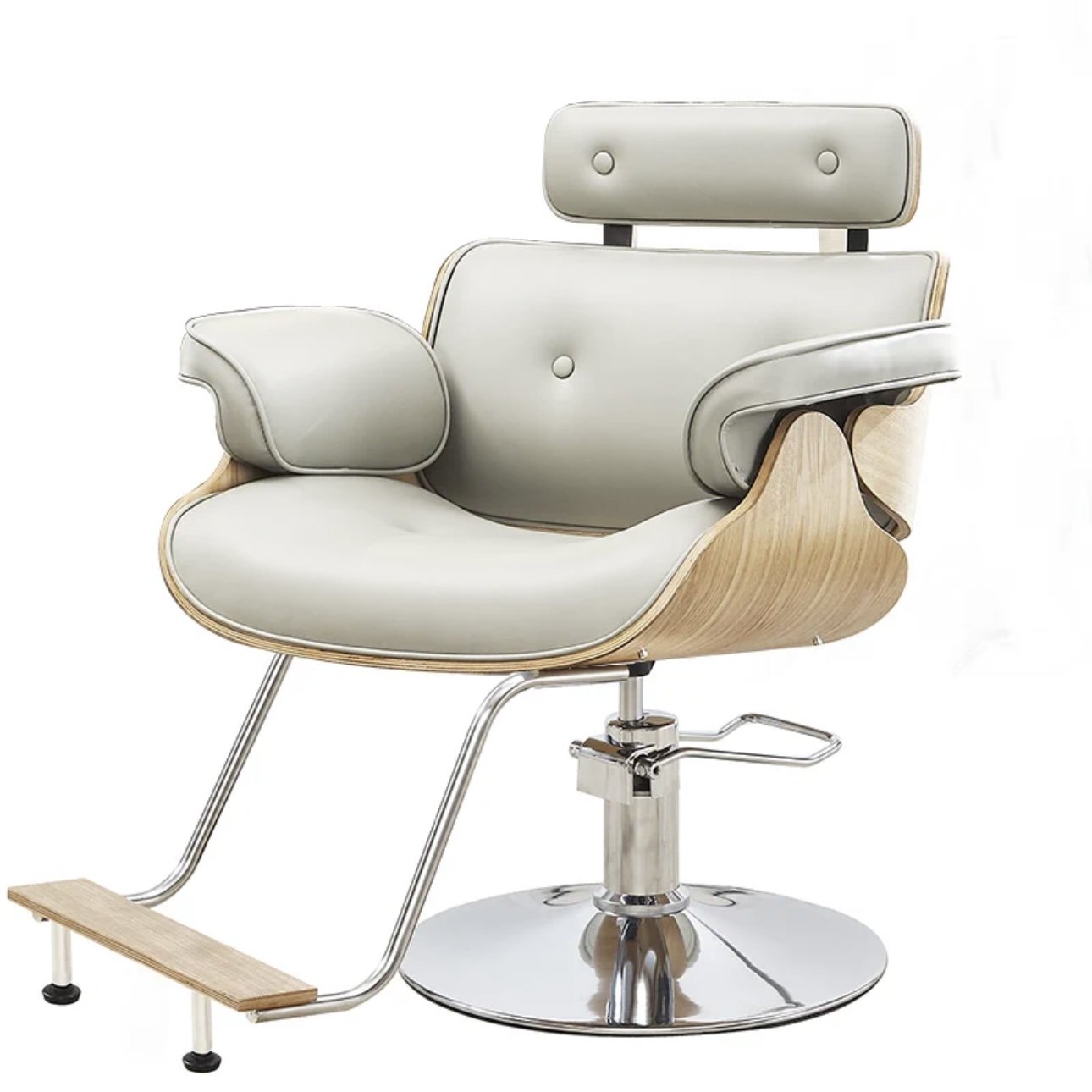 Hairdressing Salon Gold Tilt Hydraulic Adjustable Lifting Beauty And Hairdressing Equipment Barber Chair Salon Styling Chair