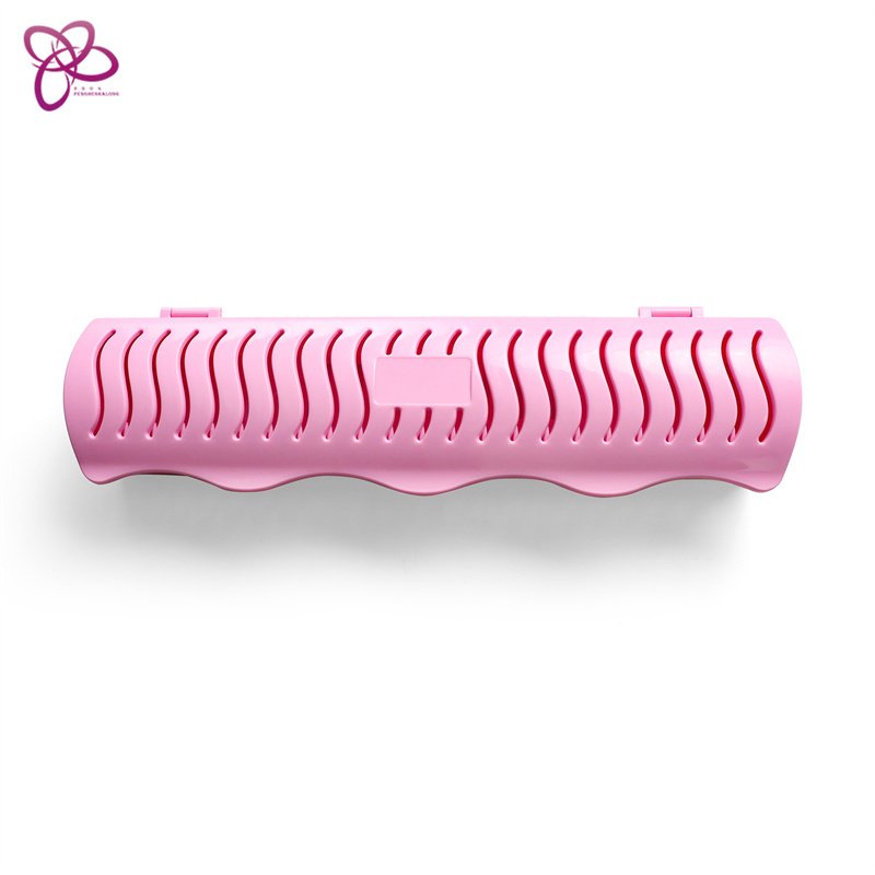 salon wholesalers PVC material stand hair extension for beauty centre