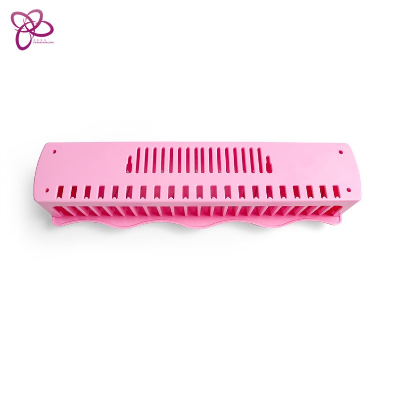 salon wholesalers PVC material stand hair extension for beauty centre