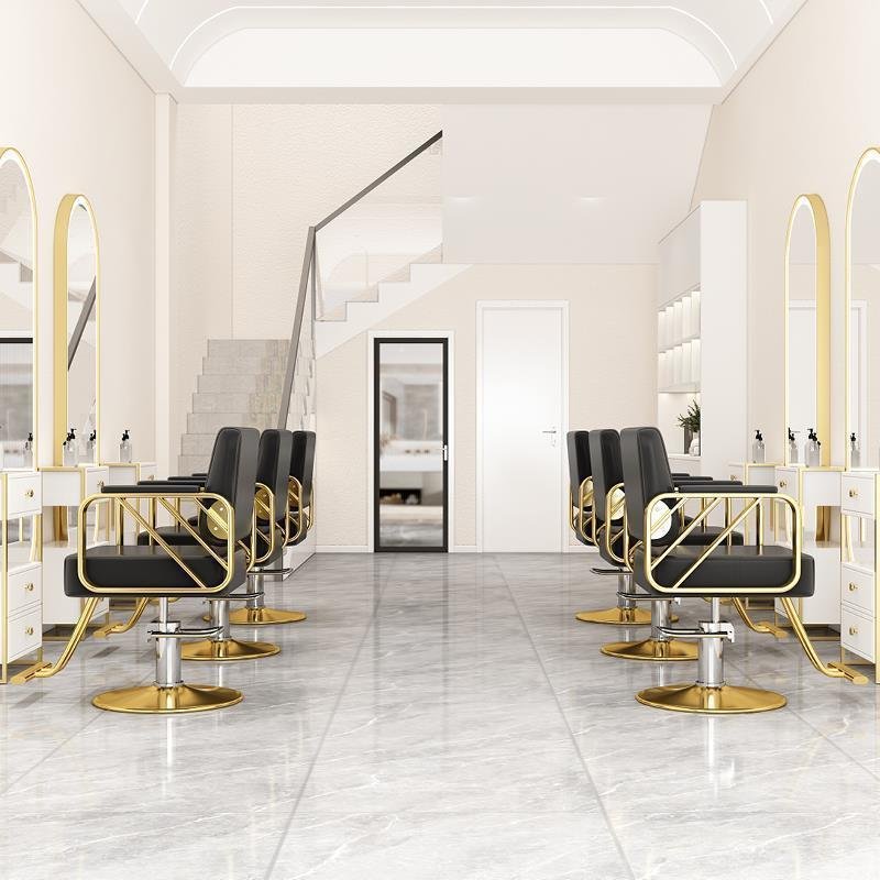 Barber chair hair salon special hair chair can be placed upside down hair cutting stool