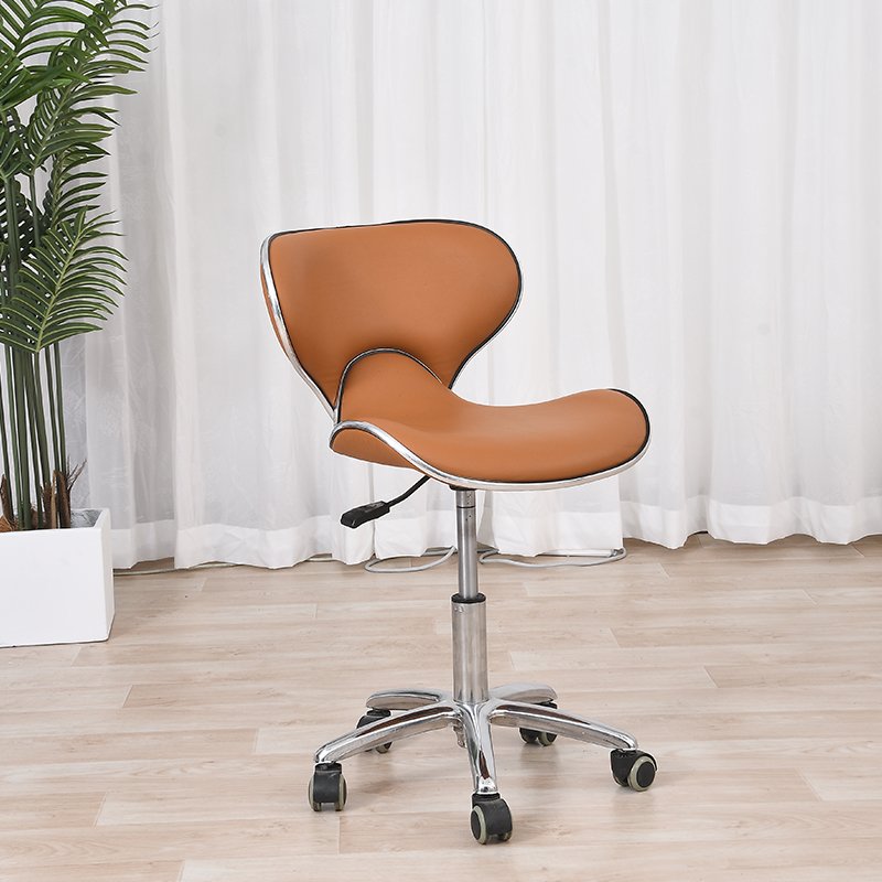 Modern Adjustable Beauty Salon Chair Barber Tub Hairdressing Hair Cut Leather Style Chair