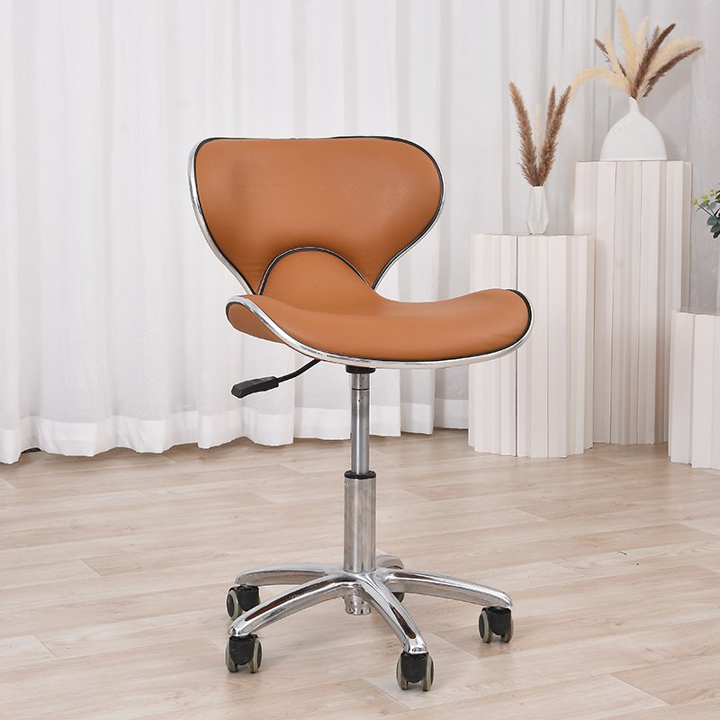Modern Adjustable Beauty Salon Chair Barber Tub Hairdressing Hair Cut Leather Style Chair