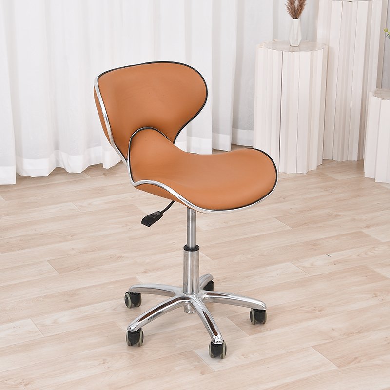 Modern Adjustable Beauty Salon Chair Barber Tub Hairdressing Hair Cut Leather Style Chair