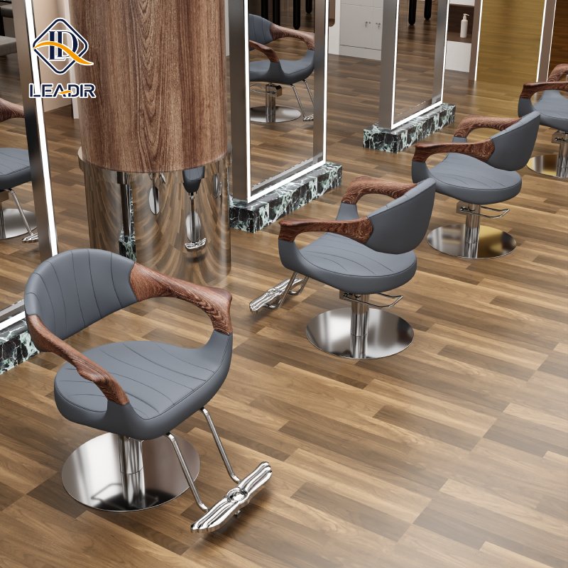 Beauty hair salon chair cheap price customizable barber equipment hydraulic hairdressing chairs for barbershop