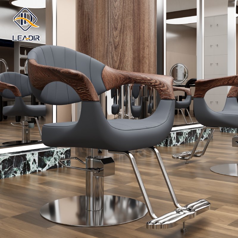 Beauty hair salon chair cheap price customizable barber equipment hydraulic hairdressing chairs for barbershop