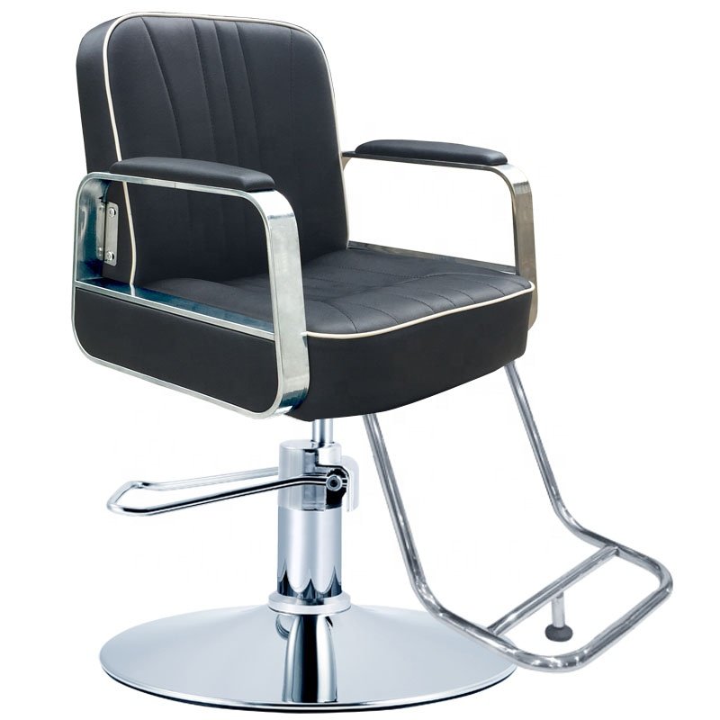 Portable Hair Salon Chair Durable Leather Hairdressing Barber Chair Styling Chair Wholesale Price