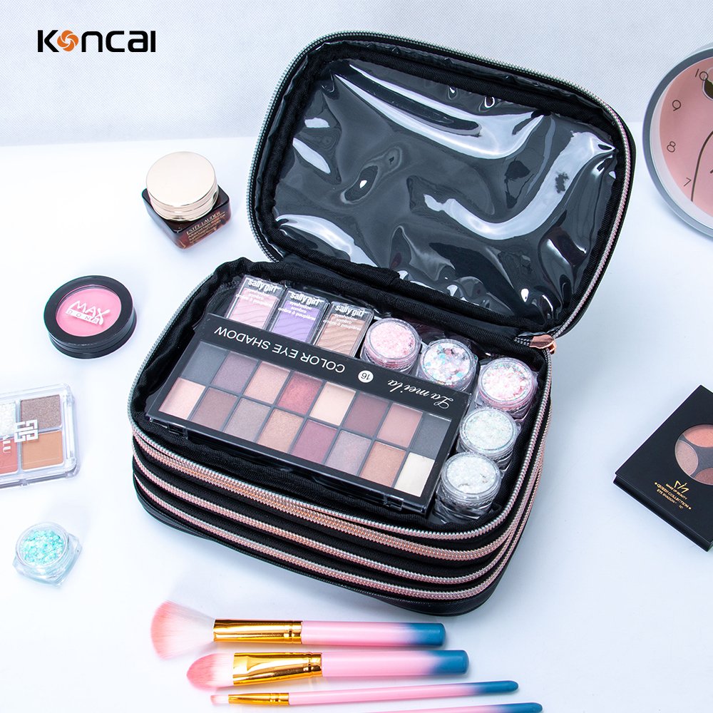 KONCAI Modern Spa Beauty Salon Polish Furniture Portable Dryer Nail Manicure Station Table Custom Beauty Salon Furniture