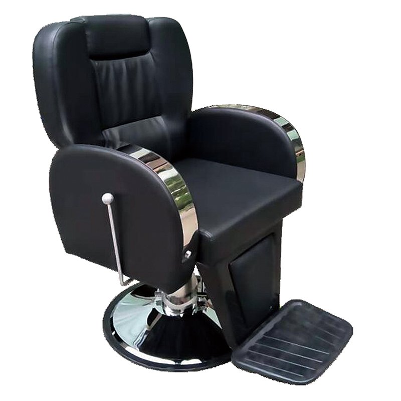 Red Customizable Colors Barber Chair For Men Genuine Leather Chair Barber Men Hairdresser Shaving Hairdressing Styling Chair