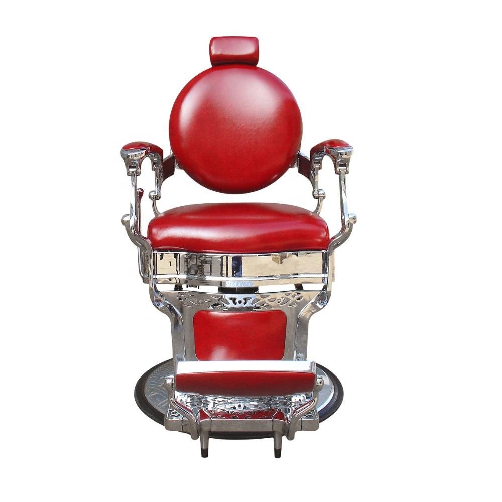 Vintage Retro old style Gold barber chair