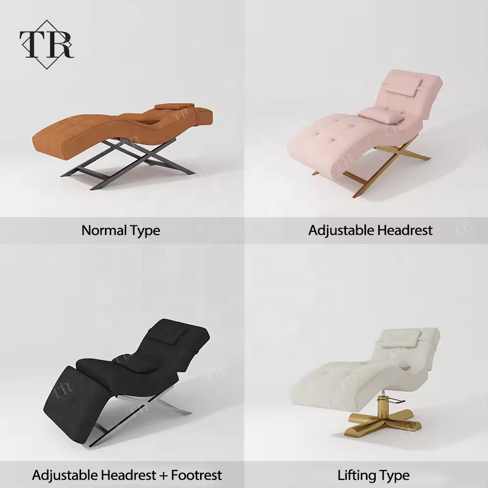 Turri Full Set Esthetician Chair With Memory Foam Lash Bed Luxury Curved Ergonomic Hydraulic Med Spa Lash Bed With Trolley Lamp