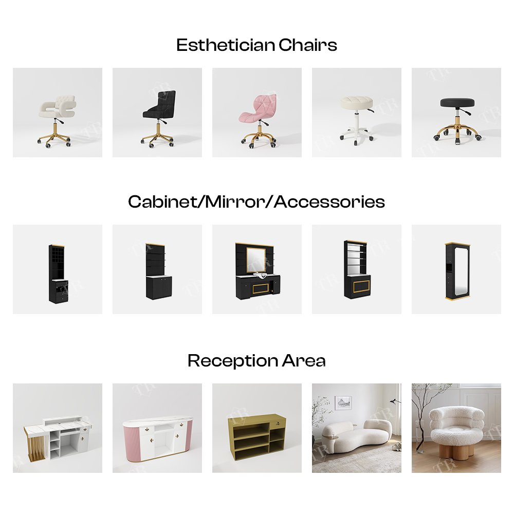 Turri Customization Hairdressing Furniture Barber Chair Barbershop Equipment Set Hair Barber Salon One-Stop Service