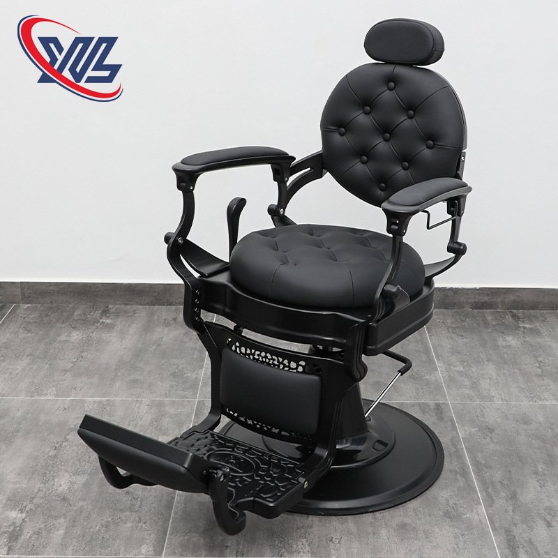 Vintage greasy hair salon Barber chair Hair salon can put upside down shaving salon hair cut