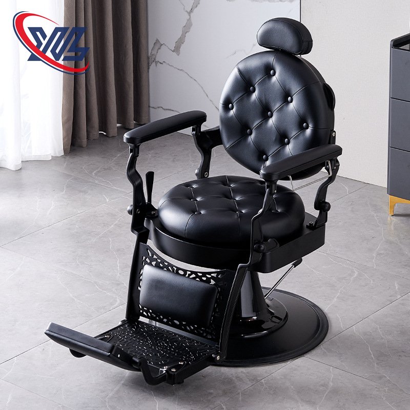 Vintage greasy hair salon Barber chair Hair salon can put upside down shaving salon hair cut