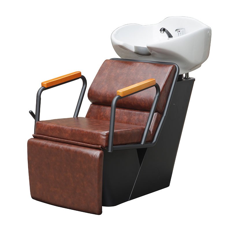Hair Wash Basin Beauty Salon Furniture Shampoo Chair Backwash Salon Furniture Cheap
