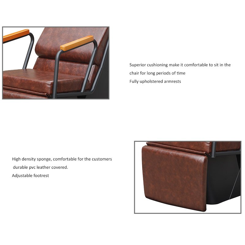 Hair Wash Basin Beauty Salon Furniture Shampoo Chair Backwash Salon Furniture Cheap