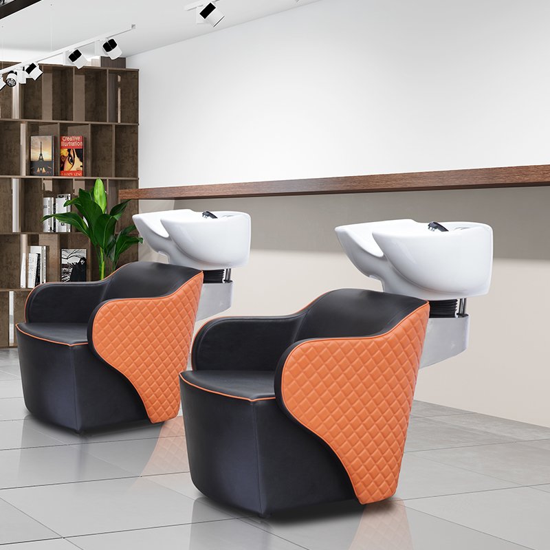 Hair Wash Basin Beauty Salon Furniture Shampoo Chair Backwash Salon Furniture Cheap